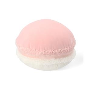 クッション クッションカバー マカロンヌ クッション 300×300 ピンク×アイボリー