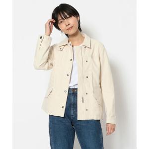 ジャケット ミリタリージャケット レディース バックサテンストレッチ ミリタリージャケット/ BACK SATIN STRETCH MILITARY
