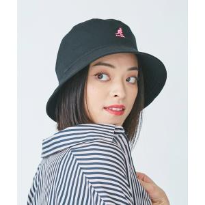 帽子 ハット 【KANGOL】[WEB限定]Washed Bucket / 【カンゴール】ウォッシュド　バケット　オーバーライド