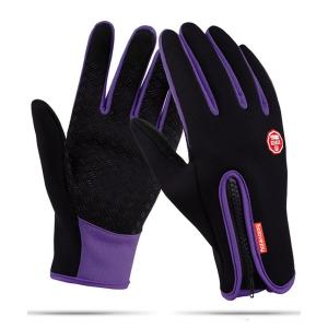 手袋 スマホ3本指対応 裏起毛グローブ メンズ レディース