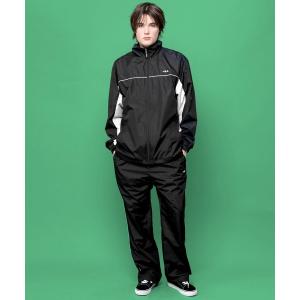FILA（フィラ） セットアップジャージ M ブラック×グリーン メンズ