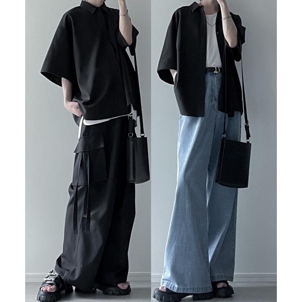 ショルダーバッグ ビッグ スクエア ショルダーバッグ メンズ レディース