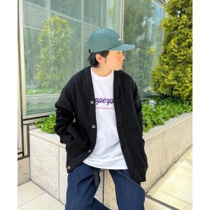 カーディガン 【DEEVOO/ディーヴォ】 ワッフルカーディガン