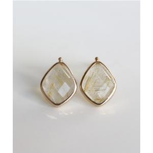 con affetto(original)18kwgリボンモチーフダイヤピアス セール】K18ダイヤリボンモチーフピアス（ピアス（両耳用））｜con