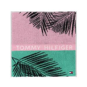タオル ハンカチ TOMMY HILFIGER メンズ 綿100％ ワンポイント