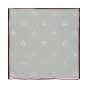 タオル ハンカチ TOMMY HILFIGER メンズ 綿100％ ラクロス柄