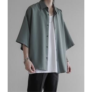 シャツ ブラウス Back Front Fly Shirts - 背面比翼シャツ