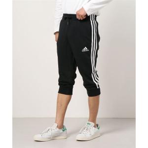 パンツ アディダス adidas MESS3ストライプススウェットクロップパンツ