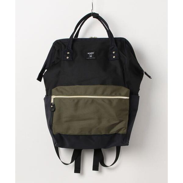 デイバック リュック anello クロスボトル撥水リプリーブ口金リュックR レディース メンズ