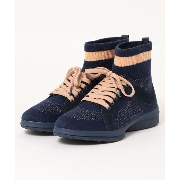 スニーカー ccliu チル HORIZON-ROY ニットデザインソックススニーカー メンズ