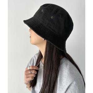 帽子 ハット レディース 「newhattan」 ニューハッタン サイズ展開あり バケットハット ツイル デニム ユニセックス/buckethat レディース メンズ