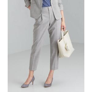 パンツ スラックス [ 手洗い可能/ライトカチリラ ] ◆D タック テーパード パンツ -JSP ◇No11◇