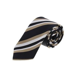 ネクタイ アレキサンダージュリアン/ALEXANDER JULIAN 日本製 シルクストライプ柄 ネクタイ 8.0cm幅