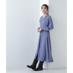 INDIVI（インディヴィ） ワンピース 「洗える／セレモニー」ギャザー