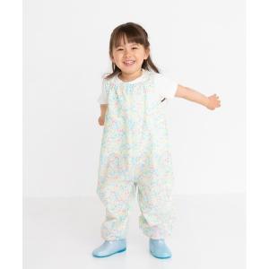 カッパ レインコート カッパ ミニフラワープレイウェア キッズ 子供 男の子 女の子