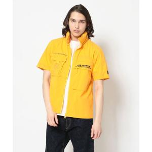 メンズ シャツ ブラウス ファンクショナル スタンドジップシャツ/S/S FUNCTIONAL STAND ZIP SHIRT｜zozo