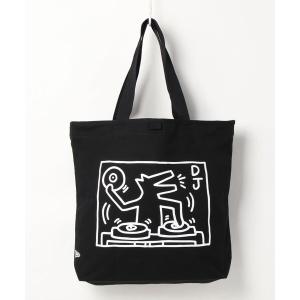 トートバッグ バッグ 【NEW ERA】キャンバストート 14L Keith Haring キース・へリング ドッグ