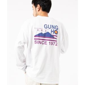 tシャツ Tシャツ GUNG HO/ガンホー SPECIAL BACK PRINT LONG SLEEVE T-SHIRT/別注　バックプリント ロン