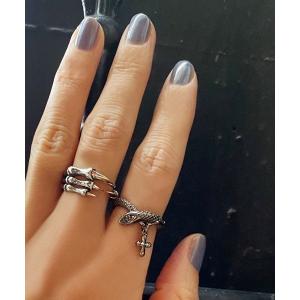 LIDnM（リドム） 指輪 リング Llife BOTTON BAND RING メンズ