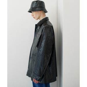 NANO universe（ナノ・ユニバース） 革ジャン ライダース Schott/別注