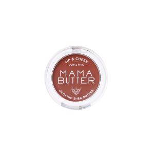 チーク ハイライト MAMABUTTER リップ＆チーク コーラルピンク