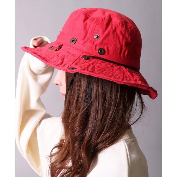 帽子 ハット (CR)「ユニセックス」WASHED/ウォッシュド コットン アドベンチャーハット レ...