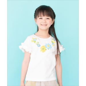 tシャツ プリントTシャツ 花柄 キッズ 子供服 女の子