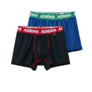 ボクサーパンツ adidas/アディダス BOY'S　ボクサーパンツ 2枚組　男の子 キッズ