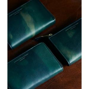 財布 KATHARINE HAMNETT LONDON/キャサリンハムネットロンドン FLUID 二つ折り L字ファスナーウォレット