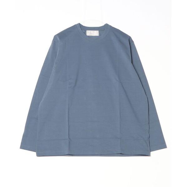 tシャツ EXTRA STAPLE COTTON LONG SLEEVE TEE WITH “REV...
