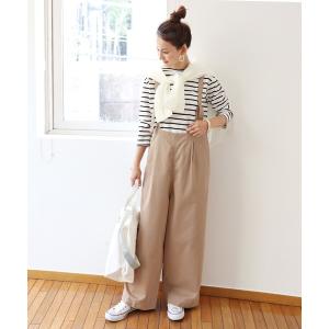 サロペット オーバーオール チノツイルサスペンダー付きサロペット