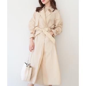 AMBIENT（アンビエント） トレンチコート コート サテンパイピング