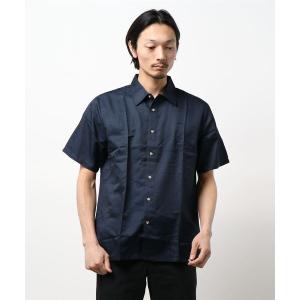 メンズ シャツ ブラウス SS SHIRT/AFENDS(アフェンズ)無地半袖シャツ｜zozo