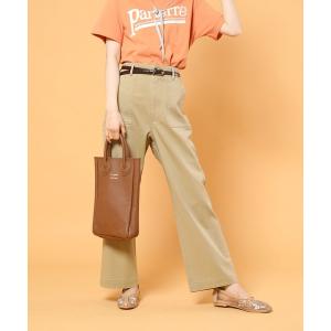 チノパン タック入りワイドチノパン レディース : ZOZOTOWN Yahoo!店