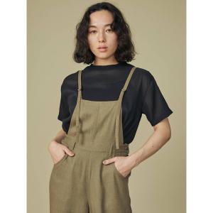 シャツ ブラウス インナー付きシアーTシャツ