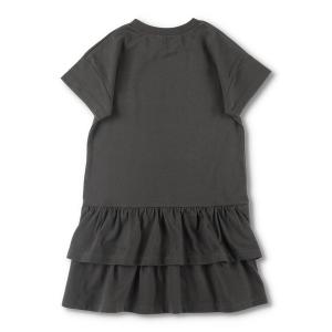 ワンピース 【WEB限定】後ろ2段フリル半袖ワンピース