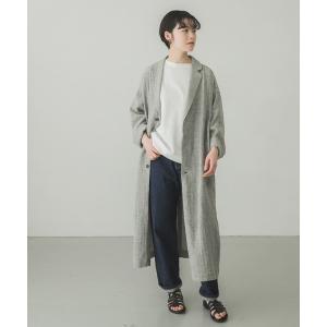 レディースチェスターコート 素材 麻 リネン コート アウター ファッション 通販 Yahoo ショッピング