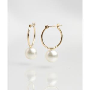 anq.（アンク） ピアス 「anq.」K10 マーキスパールピアス 淡水パール