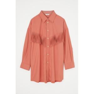 シャツ ブラウス FRINGE OVER シャツ