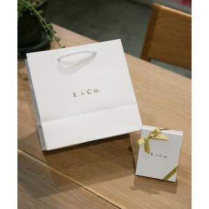 ラッピング レディース L＆Co.　ショップバッグ ＆ ゴムリボン ラッピング セット｜zozo