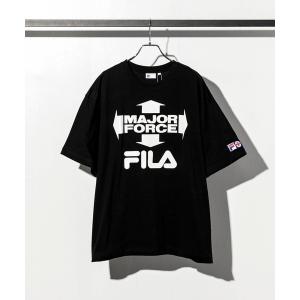 tシャツ FILA × MAJOR FORCEロゴTシャツ メンズ レディース