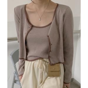 カーディガン 2枚セットカーディガン レディース