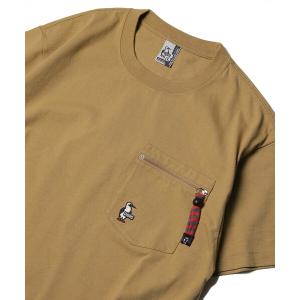 tシャツ WEB限定 CHUMS×FREAK'S STORE/チャムス 別注 ヘビーウェイト ジッププルポケットTシャツ メンズ