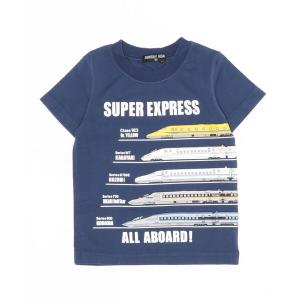 tシャツ 天竺新幹線横ＰＴＴシャツ キッズ 子供服 男の子