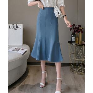 スカート マーメイドフレアスカート