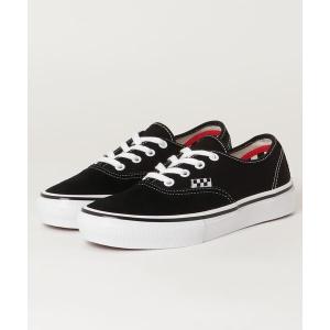 メンズ スニーカー VANS ヴァンズ SKATE AUTHENTIC スケートオーセンティック　VN0A5FC8Y28 BLACK/WHITE｜zozo