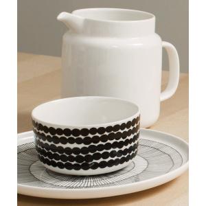 marimekko（マリメッコ） MANSIKKA マンシッカ トレイ ホワイト×レッド