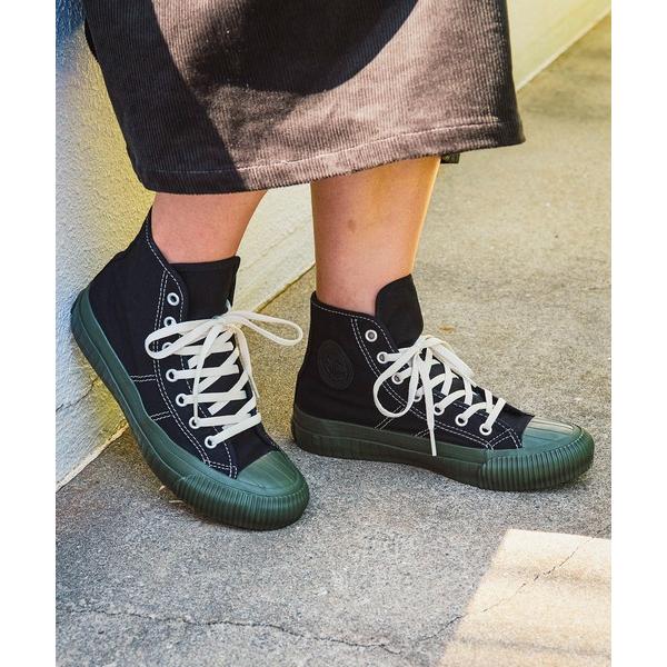 コンバース スニーカー CONVERSE BIG C SF HI (コンバース ブラック/オリーブ)...