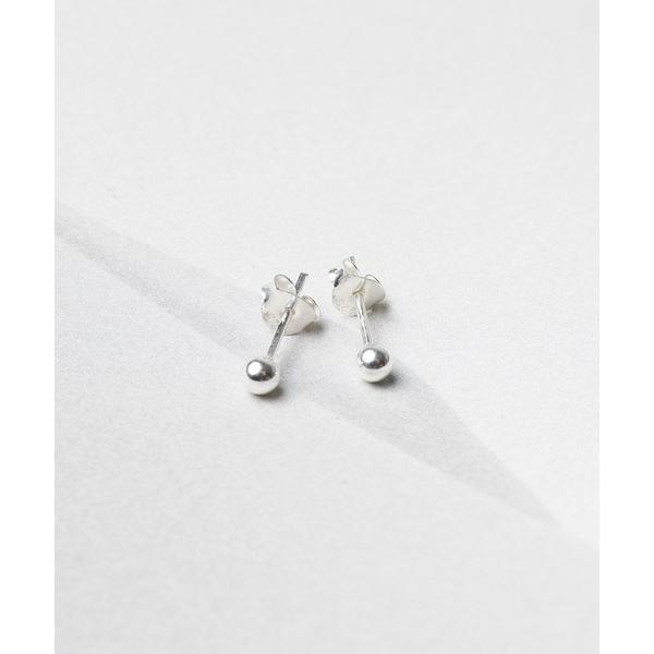 ピアス 「シルバー925」3.0mmボールピアス レディース メンズ