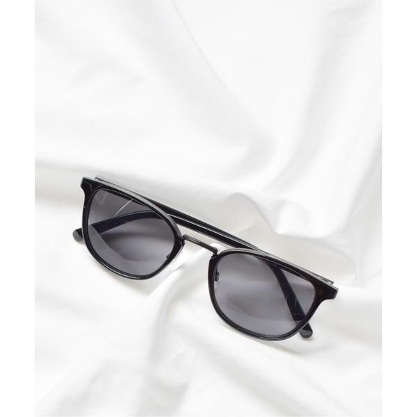 サングラス 「メタルブリッジ」ウェリントンサングラス レディース メンズ